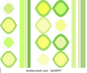 Retro seamless wallpaper vector