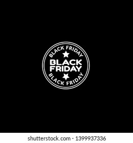 Retro set styled black friday. black friday label,emblem,sticker.Vintage seal