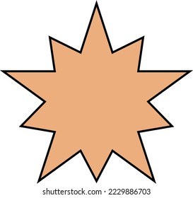 Retro Shape Decorative Element Vector