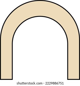 Retro Shape Decorative Element Vector