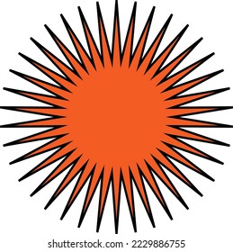 Retro Shape Decorative Element Vector