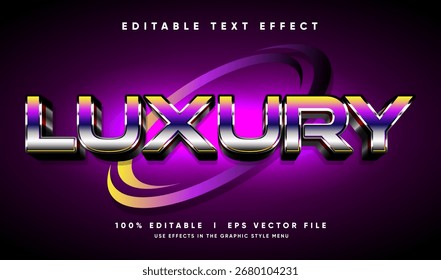 retro shini y2k 3d vector text effect with modern style