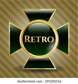 Banda retro brillante