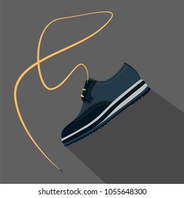 retro shoes icon