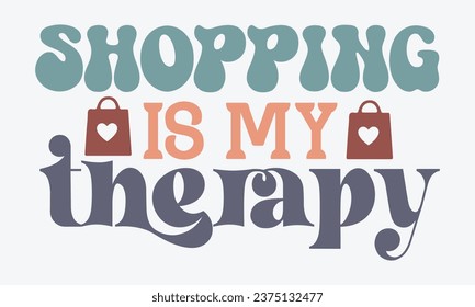 Retro , Shopping EPS Bundle , Single design