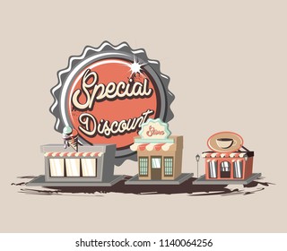 retro shopping style