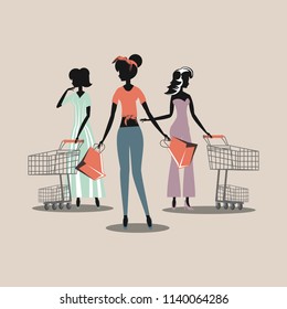 retro shopping style