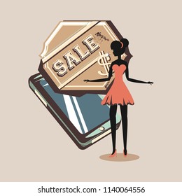 retro shopping style
