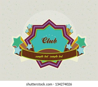 Retro sign