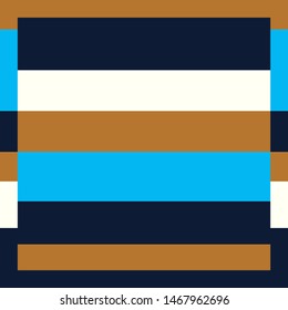 Retro silk scarf design with striped lines pattern