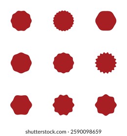 Retro simple elements abstract shapes geometric elements