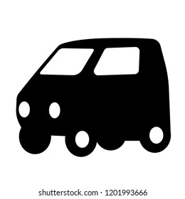 Retro Small Car Icon