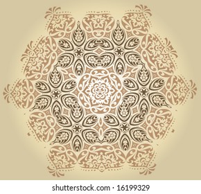 retro snowflake