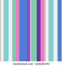 Retro soft colorful seamless vertical stripes pattern. Abstract vector background. Stylish colors.
