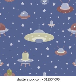 retro space pattern