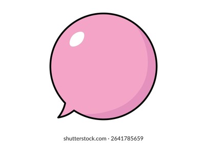 Retro speech bubble. Talk bubble text, chat box, in retro style