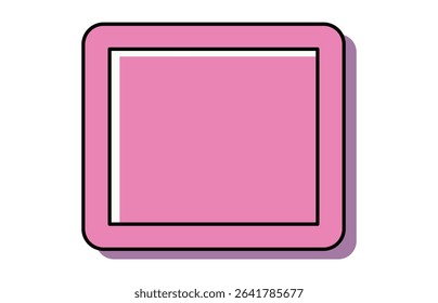 Retro speech bubble. Talk bubble text, chat box, in retro style