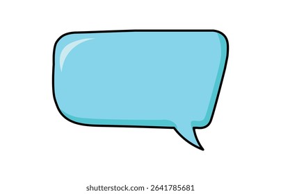 Retro speech bubble. Talk bubble text, chat box, in retro style