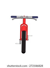 Retro Sports Bicycle Vector