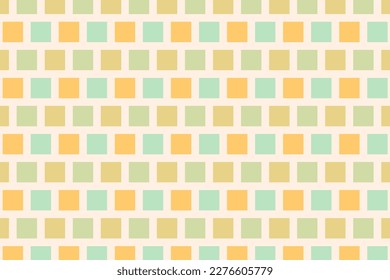 Retro square block mosaic pattern vector background