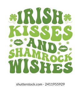 Retro St. Patrick’s Day Design, T-Shirt, Typografie, Vektorgrafik, Retro, Sublimationsdesign, 