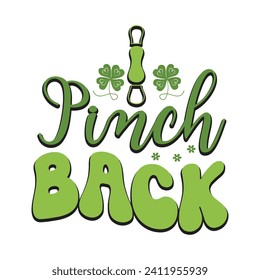 Retro St. Patrick’s Day Design, T-Shirt, Typografie, Vektorgrafik, Retro, Sublimationsdesign, 