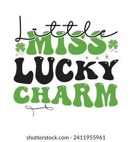 Retro St. Patrick’s Day Design, T-Shirt, Typografie, Vektorgrafik, Retro, Sublimationsdesign, 