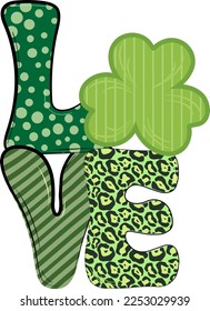 Retro St Patrick’s Day Love.
It can be used on T-Shirt, labels, icons, Sweater, Jumper, Hoodie, Mug, Sticker,