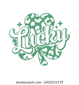 Retro St. Patrick's Day Lucky T Shirt