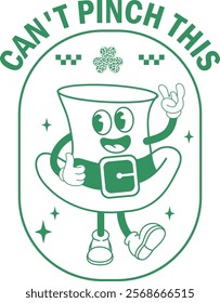 Retro St Patrick’ s Day  Design
 Usage
These quality files are perfect for a multitude of creative projects: T-shirts, cards, phone cases, bags, mugs, stickers, and much more.