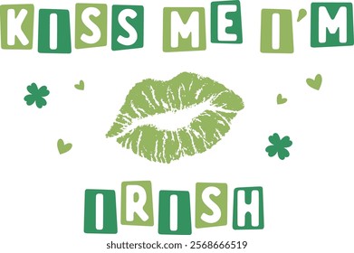 Retro St Patrick’ s Day  Design
 Usage
These quality files are perfect for a multitude of creative projects: T-shirts, cards, phone cases, bags, mugs, stickers, and much more.