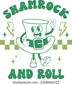 Retro St Patrick’ s Day  Design
 Usage
These quality files are perfect for a multitude of creative projects: T-shirts, cards, phone cases, bags, mugs, stickers, and much more.