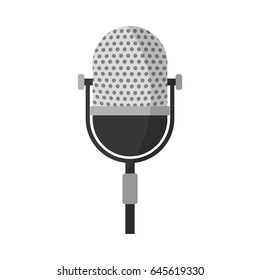 retro stage microphone