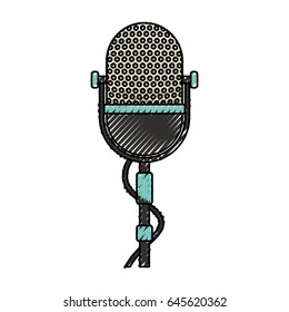 retro stage microphone