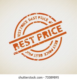 retro stamp - best price - for your eshop