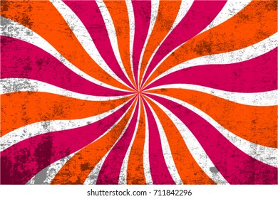 Retro Starburst Background