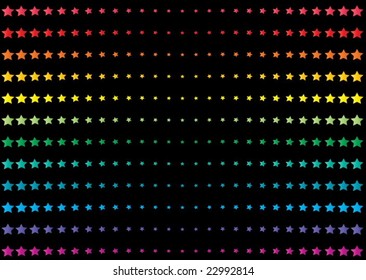 Retro stars background vector illustration