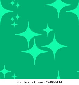 Retro Stars Vector Repeat Pattern
