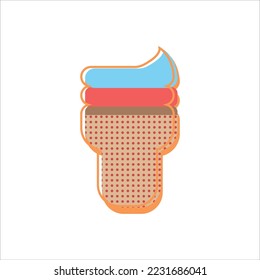 Vector Retro Sticker Para Empresas