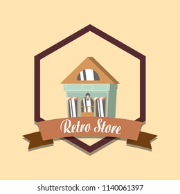 retro store shopping