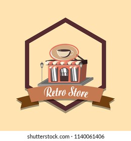retro store shopping