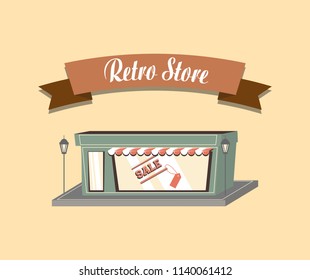 retro store shopping