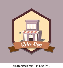 retro store shopping