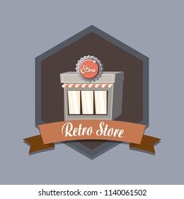 retro store shopping