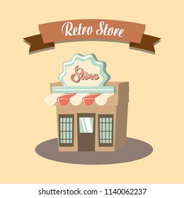 retro store shopping