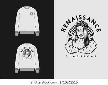 Retro Street Wear Sweatshirt.
Renaissance