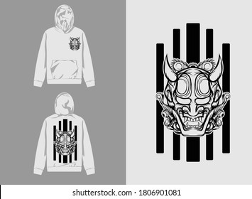 Retro Streetwear Hoodie
Onimask Retro Design