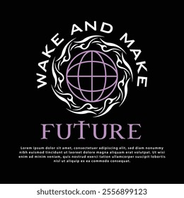 retro streetwear style tshirt designs. vintage concept vector graphic