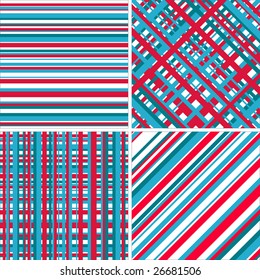 Retro stripe pattern