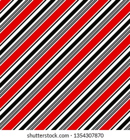 Retro stripe pattern with navy red,white, black and orange parallel stripe. Vector pattern stripe abstract background eps 10